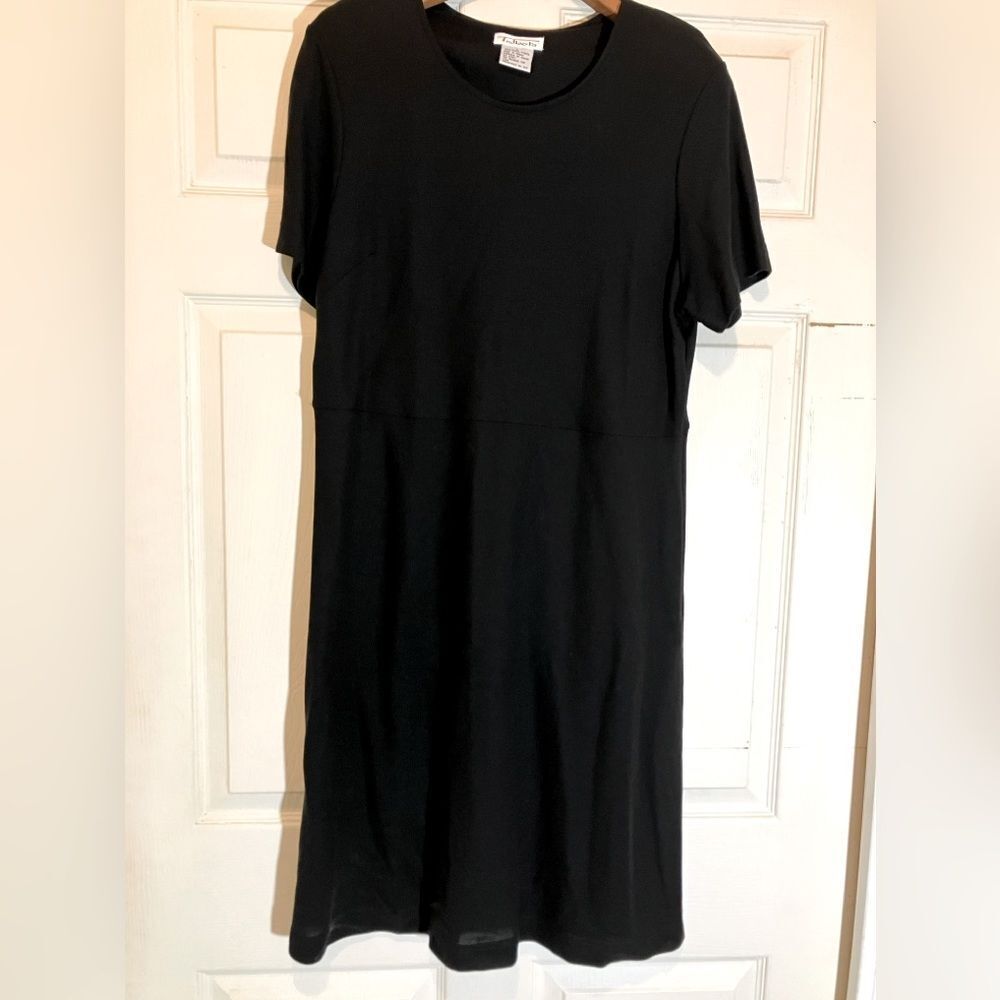 Talbots little black dress, short sleeve, excellent condition, size large